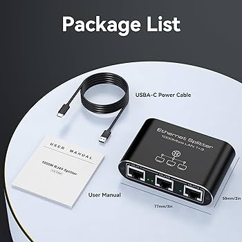 分配器・切替器 PowerExpandElite12-in-1Thunderbolt 4Dock Amazon.com: PVBCTCSID Ethernet Splitter 1 to 3 1000Mbps Internet